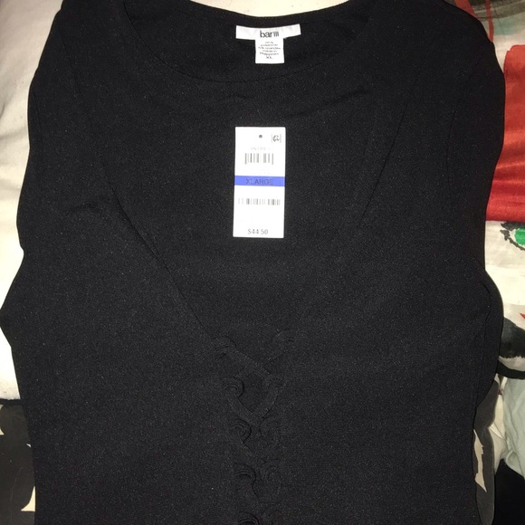 Bar III (Macy’s) NWT Bell-Sleeve Corset Top in XL - Picture 4 of 9